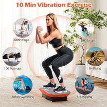 Load image into Gallery viewer, Vibration Plate Exercise Machine, Mini Shake Plate | 10 Speed Intensities, Clear LED Display, Remote Control
