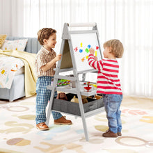 Load image into Gallery viewer, Wooden Kids Easel, Double Sided Painting Easel
