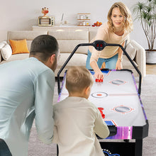 Load image into Gallery viewer, 144 CM Air Hockey Table with 2 Pucks and 2 Pushers for Kids and Adults
