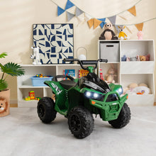 Load image into Gallery viewer, Kids Electric Quad Bike, 12V Battery Powered Toy Car with Music, Lights, Horn
