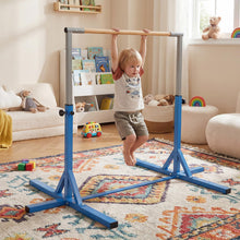Load image into Gallery viewer, Gymnastics Training Bar, 85-145cm/90-150cm Height Adjustable Horizontal Kip Bars with Non-slip Pads
