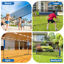 Load image into Gallery viewer, Portable Badminton Net Set
