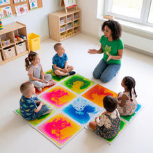 Load image into Gallery viewer, 30 x 30 CM Square Liquid Puzzle Pads Lava Brick Dance Step Mats
