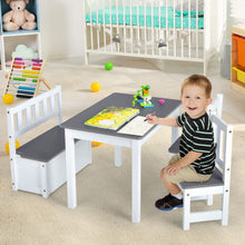 Load image into Gallery viewer, Wooden Kids Table and Chair Set
