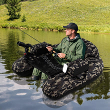 Load image into Gallery viewer, Inflatable Fishing Float Tube, Fishing Boat with Pump
