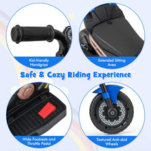 Load image into Gallery viewer, Kids Electric Motorbike, 6V Toddler Ride on Motorcycle with 2/3-Wheel Modes
