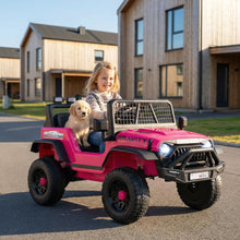Load image into Gallery viewer, 24V Kids Ride on Car with Remote Control, LED Lights, Horn
