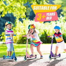 Load image into Gallery viewer, Foldable Kids Scooter Adjustable with Lighted Wheels and Kickstand
