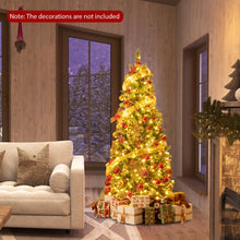 Load image into Gallery viewer, Artificial Christmas Tree with Branch Tips and Natural Pine Cones
