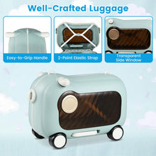 Load image into Gallery viewer, Kids Ride-on Luggage, 2-in-1 Children Suitcase

