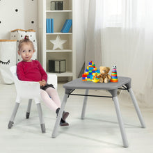 Load image into Gallery viewer, Convertible Baby Dining High Chair with Adjustable and Removable Tray &amp; 5-Point Seat Belt
