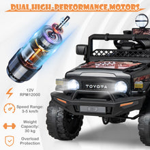 Load image into Gallery viewer, 12V Licensed Toyota FJ Off Road Truck with Remote Control
