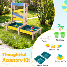 Load image into Gallery viewer, Sand and Water Table for Toddlers | Fir Wood Play Activity Table

