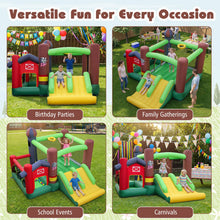 Load image into Gallery viewer, Kids Bounce Castle, Inflatable Trampoline Bouncy House with Dual Slides

