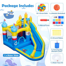 Load image into Gallery viewer, Inflatable Water Park, Kids Bouncy Castle with Slide
