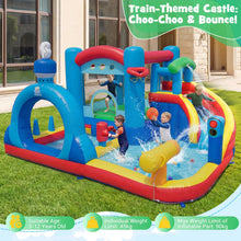 Load image into Gallery viewer, Inflatable Water Park, Kids Bouncy Castle with Splash Pool
