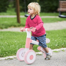 Load image into Gallery viewer, Balance Bike, No Pedal Baby Walker Push Ride On Toy with 3 Wheels, Ergonomic Handle and Height Adjustable Seat

