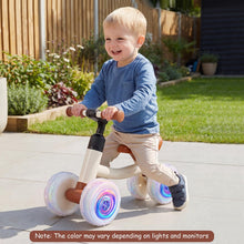 Load image into Gallery viewer, Baby Balance Bike, 4 Colorful Lighting Wheels Toddler Bikes with Adjustable Handlebar &amp; Seat
