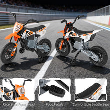 Load image into Gallery viewer, Kids Ride on Motorcycle, 12V Electric Ride On Bike with Training Wheels

