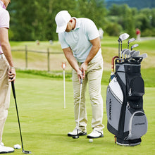 Load image into Gallery viewer, Golf Cart Bag, Golf Trolley Bag with 14 Way Dividers, Cooler Bag, Shoulder Strap
