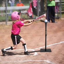 Load image into Gallery viewer, Height Adjustable Baseball Batting Tee with Soft Rubber Topper
