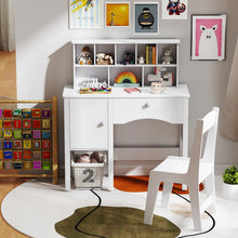Load image into Gallery viewer, Kids Desk and Chair Set with Drawer
