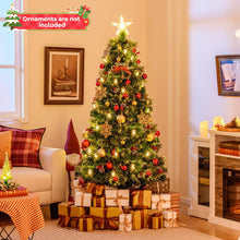Load image into Gallery viewer, 5FT/6FT Pre-lit Fiber Optic Christmas Tree
