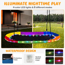 Load image into Gallery viewer, Kids Nest Swing with LED Lights
