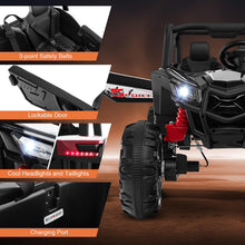 Load image into Gallery viewer, 2-Seater Kids Electric UTV, 24V Battery Powered Toy Car
