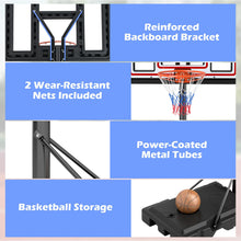Load image into Gallery viewer, 7.4-10FT Height Adjustable Portable Basketball Goal
