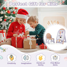 Load image into Gallery viewer, Height-adjustable and Foldable Standing Kids Art Easel with Chair
