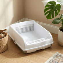 Load image into Gallery viewer, Semi-auto Splash-proof Cat Toilet with Drawer-type Potty Tray
