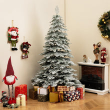 Load image into Gallery viewer, 180CM Artificial Christmas Tree Hinged Holiday Tree with Lush Branch Tips
