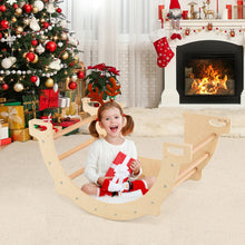 Load image into Gallery viewer, Kids Climbing Arch Sensory Table with Removable Collapsible Storage Bin and Rocker Board
