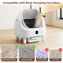 Load image into Gallery viewer, Self-Cleaning Cat Litter Box, Open-Top Electric Automatic Cat Toilet with APP Control
