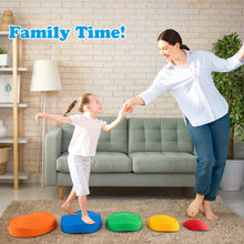 Load image into Gallery viewer, Kids Balance Stones, Toddler Stepping Stones with Non-slip Bottom, Promote Coordination
