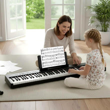 Load image into Gallery viewer, 88 Keys Velocity-Sensitive Piano Keyboard with Music Stand and Carry Bag
