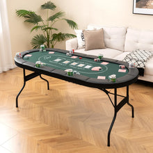 Load image into Gallery viewer, 8 Players Poker Table with Padded Rail
