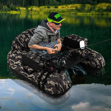 Load image into Gallery viewer, Inflatable Fishing Float Tube, Fishing Boat with Pump
