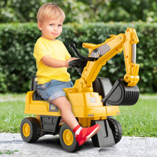 Load image into Gallery viewer, Kid's Rid-On Digger with Rotatable Digging Bucket
