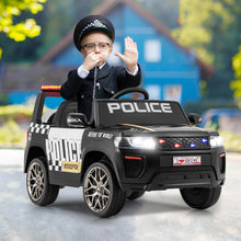 Load image into Gallery viewer, Kids Ride on Police Car, 12V Battery Powered Car with Remote Control
