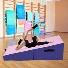 Load image into Gallery viewer, Incline Gymnastics Mat Indoor Outdoor Folding Exercise Yoga Mat
