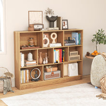 Load image into Gallery viewer, 140 x 24 x 104cm 3-Tier Children Bookshelf with 2 Anti-Tipping Kits

