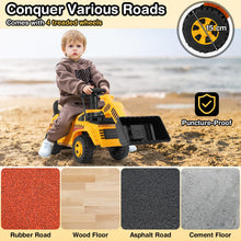 Load image into Gallery viewer, Kids Ride on Excavator, Toddlers Push Along Car with Adjustable Bucket(Bulldozer)
