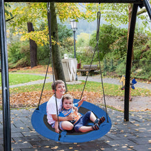 Load image into Gallery viewer, Kids Nest Swing with Height Adjustable Hanging Ropes
