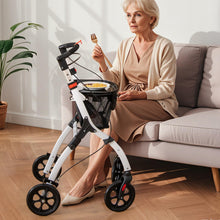 Load image into Gallery viewer, Wheeled Mobility Walker with Storage Basket
