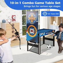 Load image into Gallery viewer, 10 in 1 Multi Game Table for Kids Adults Party Gatherings
