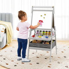 Load image into Gallery viewer, Wooden Kids Easel, Double Sided Painting Easel
