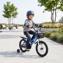 Load image into Gallery viewer, Kids Bike, Children's Training Bicycle | Toddler Bike with 2 Training Wheels, Removable Basket
