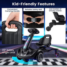 Load image into Gallery viewer, Electric Ride on Drift Car, 6V Battery Powered Racing Kart
